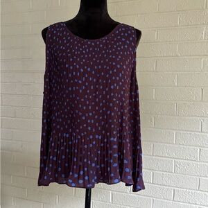 Banana Republic Sleeveless Swing Blouse - Size XL